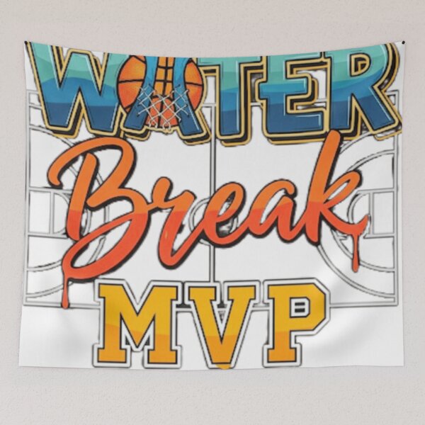 Item preview, Water Break MVP Tee – For the hooper who knows the sideline is also a stage designed and sold by FullCourtFeels.
