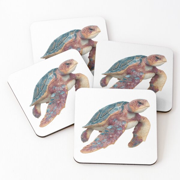 Item preview, Colorful Detailed Sea Turtle Artwork designed and sold by Art of Ngu.