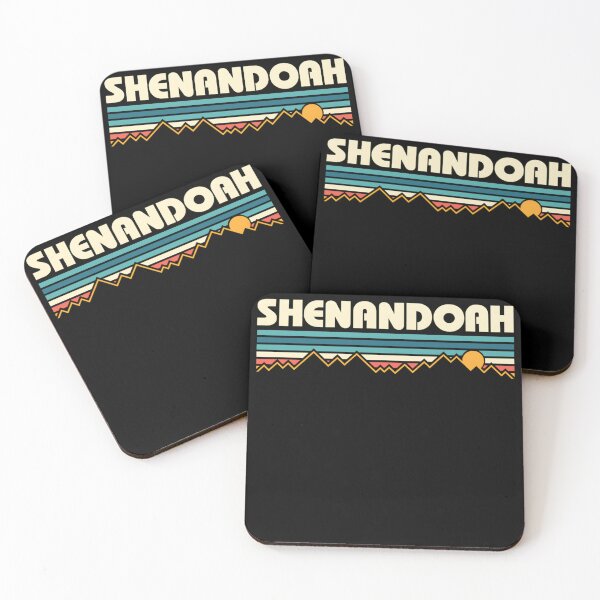 Item preview, Retro Shenandoah National Park Mountain Sunset designed and sold by Ilyablo.