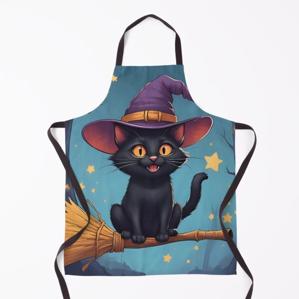 Item preview, Meow-gical Chaos – Funny Cat Witch Design designed and sold by GiggleSnaps.