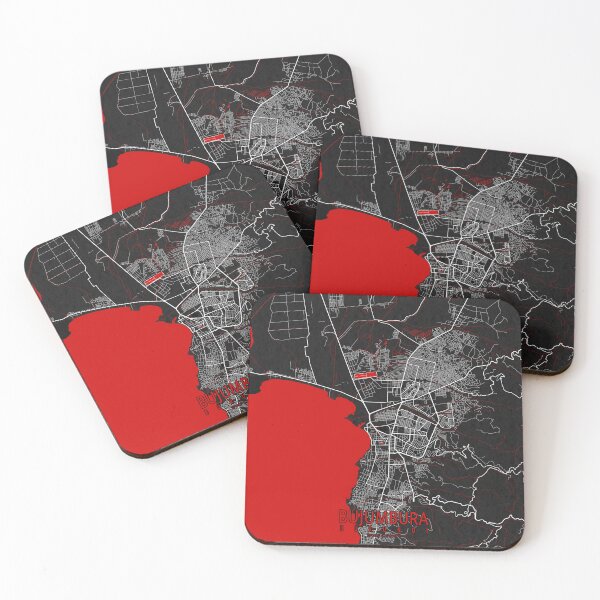 Item preview, Bujumbura City Map of Burundi - Oriental  designed and sold by deMAP.