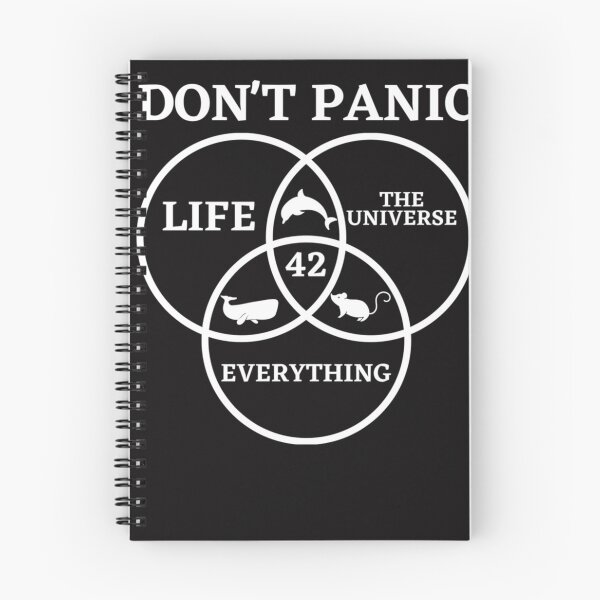 Item preview,  Answer to Life Universe and Everything Don't Panic designed and sold by JenniferSteen9.