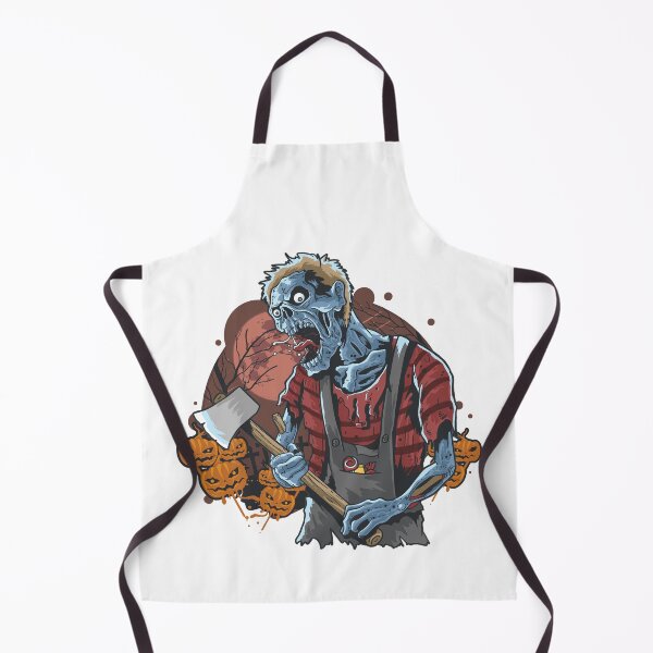 Item preview, Zombie farmer with axe tattoo art designed and sold by Estalon.