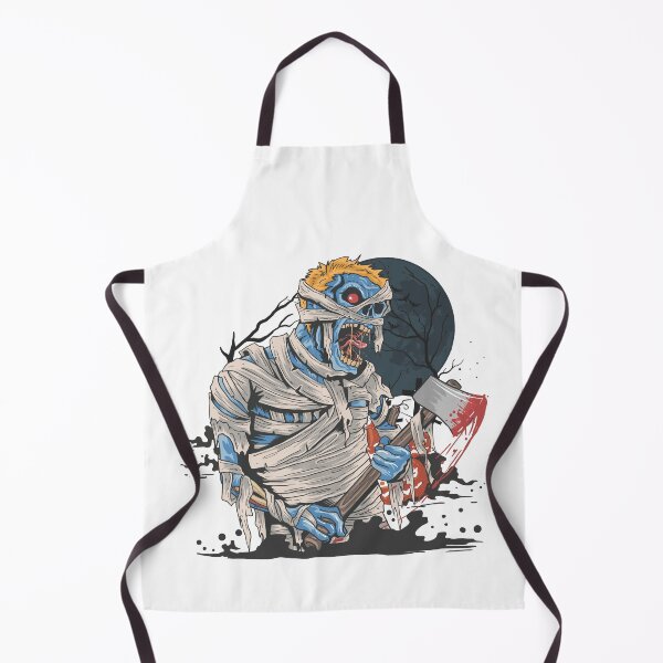 Item preview, Zombie mummy with axe tattoo art designed and sold by Estalon.