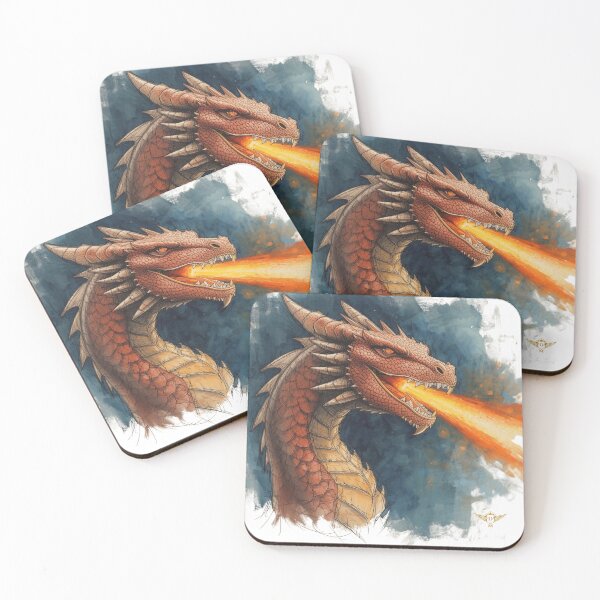 Item preview, Inferno Dragon Unleashes Fury Across Darkened Skies designed and sold by DM.