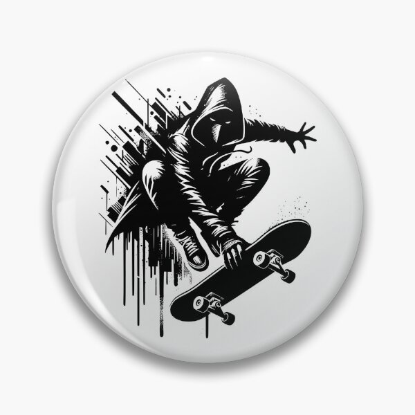 Item preview, Shadow boarding street art designed and sold by fireCATgraphics.