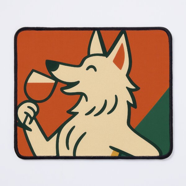 Item preview, Swiss Shepherd Geometric Dog Illustration Poster designed and sold by Flying Doggo.