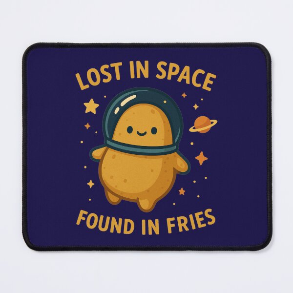 Item preview, Space Spud – Lost in Space, Found in Fries | Funny Potato Astronaut Design designed and sold by jelonkaa.