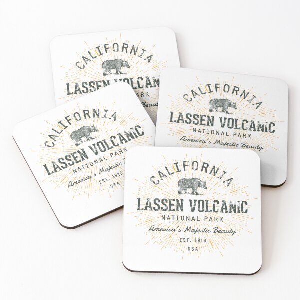 Item preview, Retro Style Vintage Lassen Volcanic National Park designed and sold by Ilyablo.