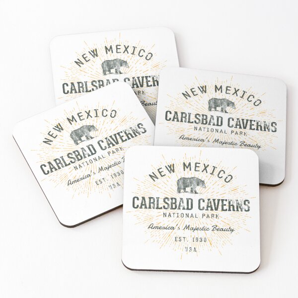 Item preview, Retro Style Vintage Carlsbad Caverns National Park designed and sold by Ilyablo.