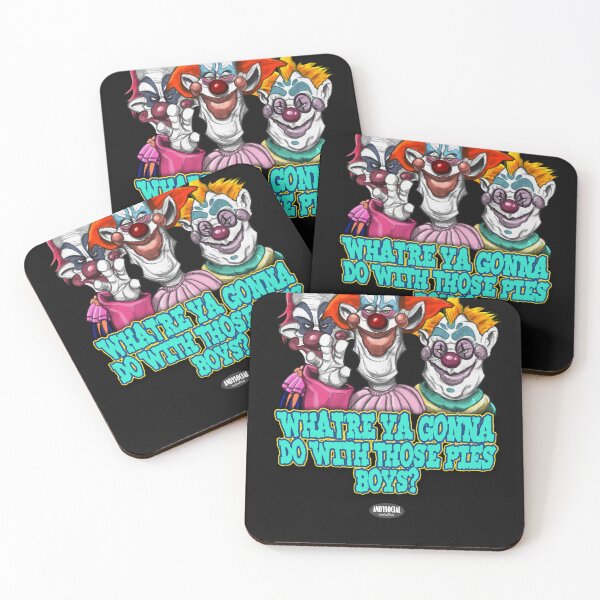 Item preview, Killer Klowns 80s horror movies clowns designed and sold by wbernardopa.