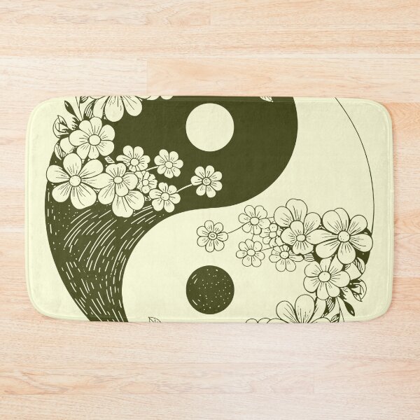 Item preview, Floral Yin Yang Harmony YinYang Flower Design ??✨ designed and sold by trixxcreative.