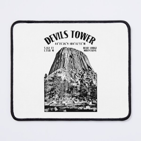 Item preview, Rock Climbing Climber Devils Tower Bear Lodge Climb Location designed and sold by GrandeDuc.