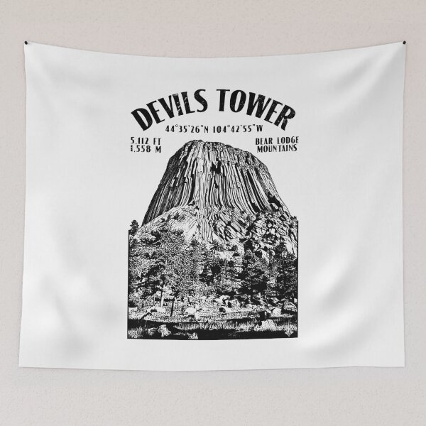 Item preview, Rock Climbing Climber Devils Tower Bear Lodge Climb Location designed and sold by GrandeDuc.
