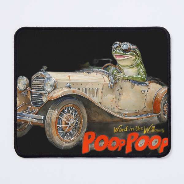 Item preview, Mr. Toad's Wild Ride - Poop Poop! designed and sold by ArtisticDesignsbyLinda.