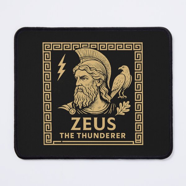 Item preview, Zeus—The Thunderer | Greek Mythology Tarot Card designed and sold by Bratak.