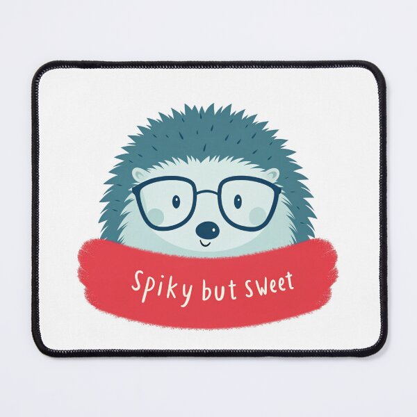 Item preview, Spiky But Sweet Hedgehog Cartoon designed and sold by kacperartdesign.
