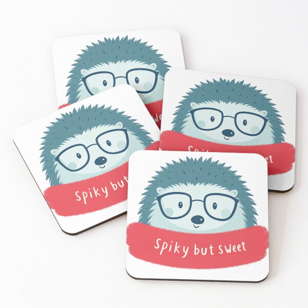 Item preview, Spiky But Sweet Hedgehog Cartoon designed and sold by kacperartdesign.