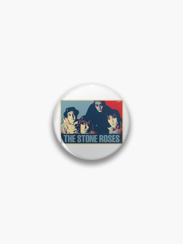 Thumbnail 1 of 3, Pin, The Stone Roses designed and sold by DAFTFISH.