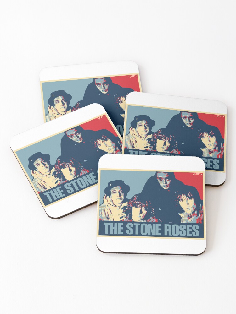 Thumbnail 1 of 5, Coasters (Set of 4), The Stone Roses designed and sold by DAFTFISH.