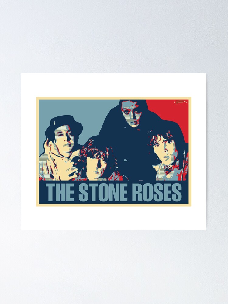 Thumbnail 1 of 3, Poster, The Stone Roses designed and sold by DAFTFISH.