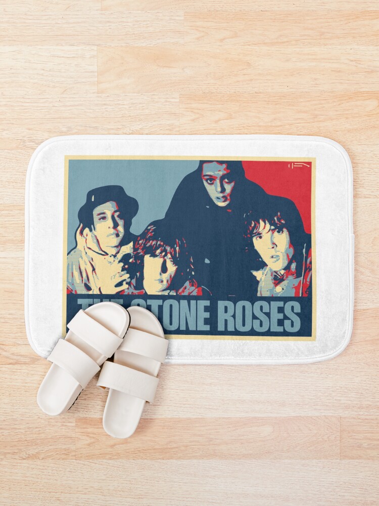 Thumbnail 1 of 6, Bath Mat, The Stone Roses designed and sold by DAFTFISH.