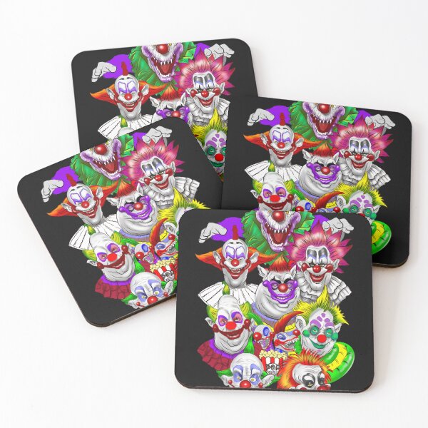 Item preview, Killer Klowns 80s horror movies clowns designed and sold by wbernardopa.