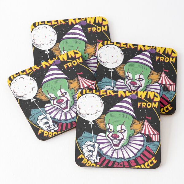 Item preview, Killer Klowns 80s horror movies clowns designed and sold by wbernardopa.