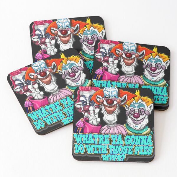 Item preview, Killer Klowns 80s horror movies clowns designed and sold by wbernardopa.