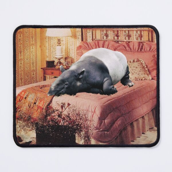 Item preview, Tapir Absolutely Chilling Collage designed and sold by TussockMoss.