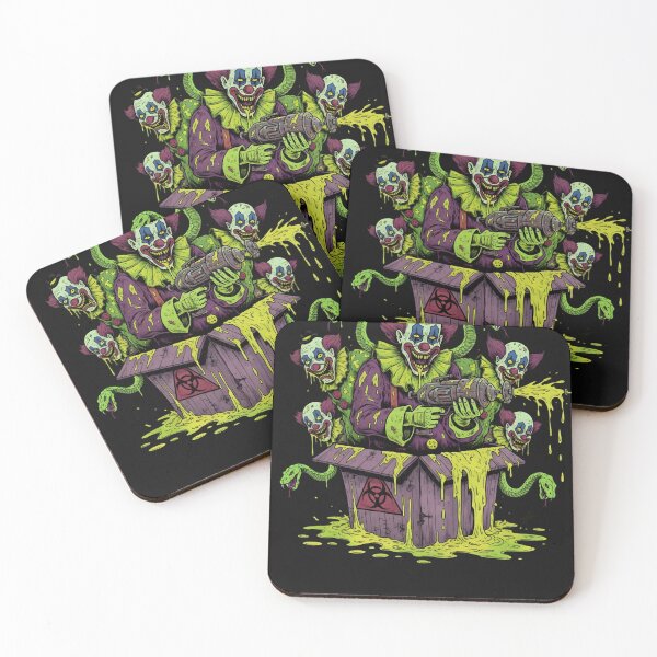 Item preview, Killer Klowns 80s horror movies clowns designed and sold by wbernardopa.