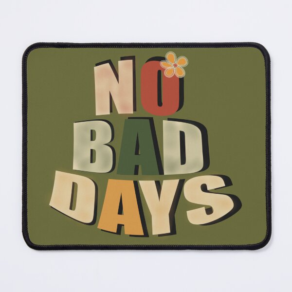 Item preview, No Bad Days - Graffiti Street Art Typography designed and sold by Junjiraporn Art Studio.