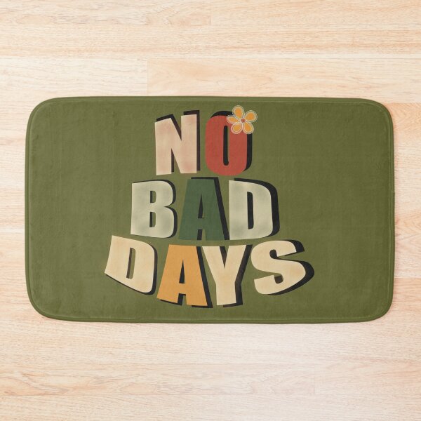 Item preview, No Bad Days - Graffiti Street Art Typography designed and sold by Junjiraporn Art Studio.