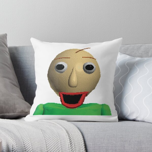Happy Baldi en los fundamentos de Baldi en educación y aprendizaje Cojín