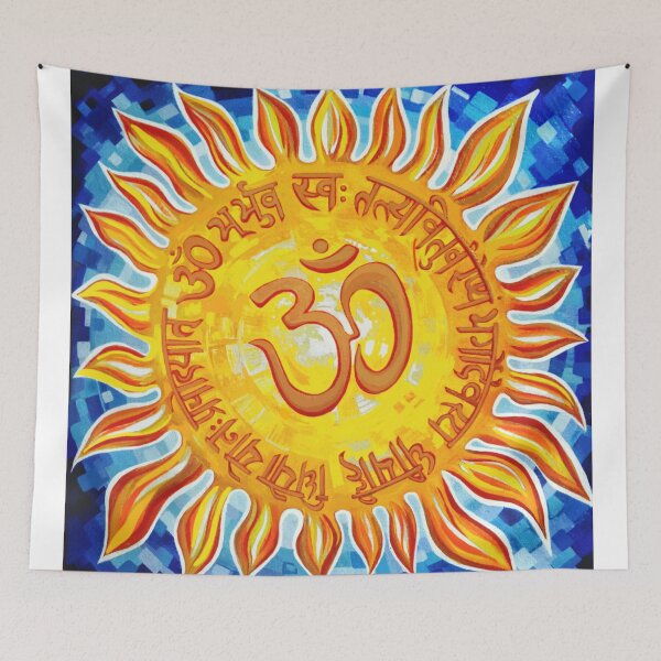 Artikelvorschau, Om Gayatri Mantra entworfen und verkauft von shantilovesart.