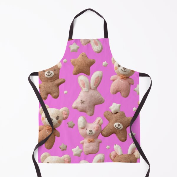 Item preview, 3D Seamless kids pattern with cute plush toys (bears, bunnies, stars) designed and sold by Farzad Parhizkar.