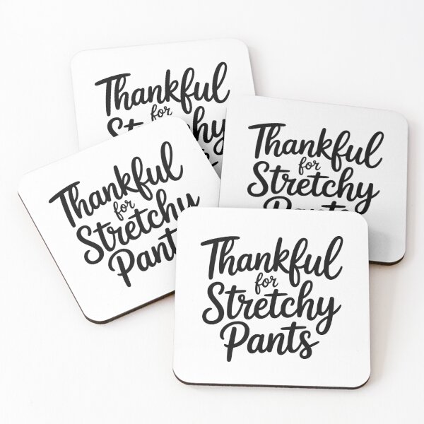 Item preview, Thankful for Stretchy Pants Funny Thanksgiving Design designed and sold by ArtByYunus.