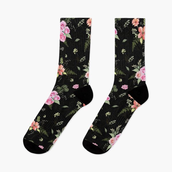 Item preview, Seamless Watercolor Floral Pattern with Pink Roses and Peach Flowers – Elegant Botanical Design designed and sold by IDEON-23.