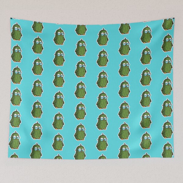 Item preview, PicklePenguin – The Cool Cucumber Bird designed and sold by Lin's Art Lab.