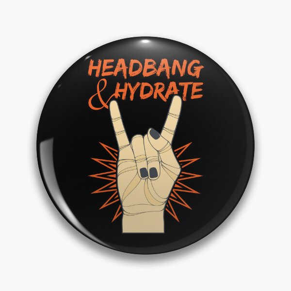 Artikelvorschau, Headbang & Hydrate | Felshand entworfen und verkauft von ObsidianDaz.