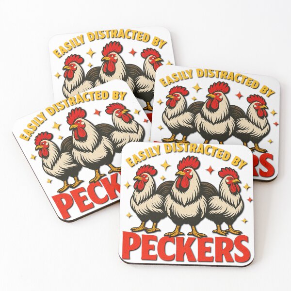 Item preview, Easily Distracted By Peckers designed and sold by LVSMe.