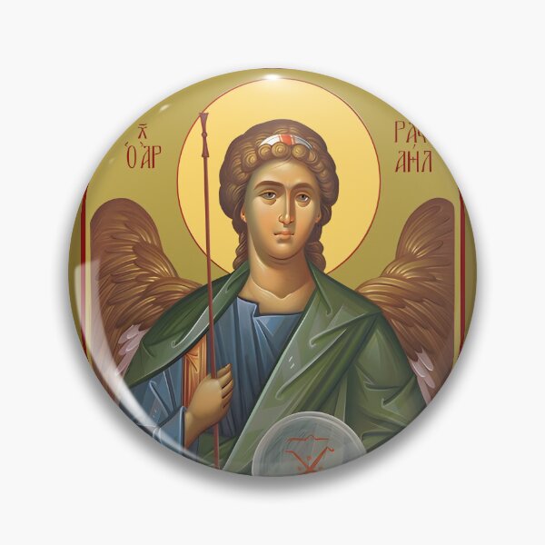 Item preview, icon Saint Archangel  Raphael designed and sold by orthodox-icon.