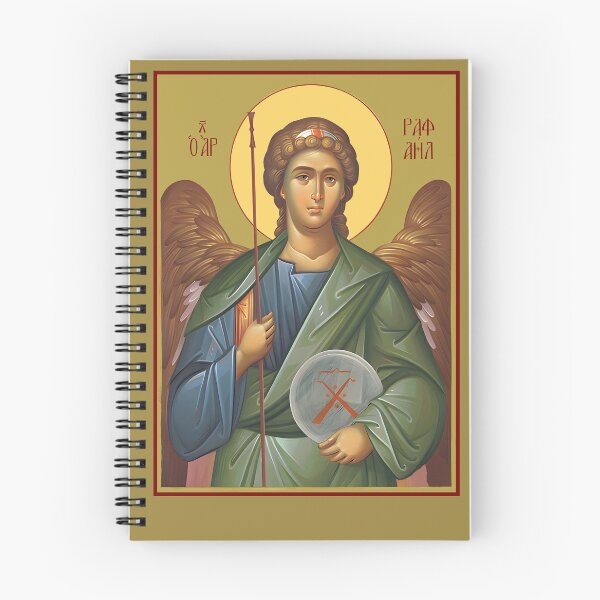 Item preview, icon Saint Archangel  Raphael designed and sold by orthodox-icon.