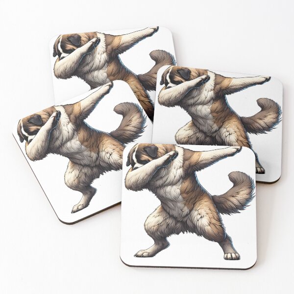 Item preview, Dabbing Caucasian Shepherd Dog Lover designed and sold by Kimberley King Art  King Art.