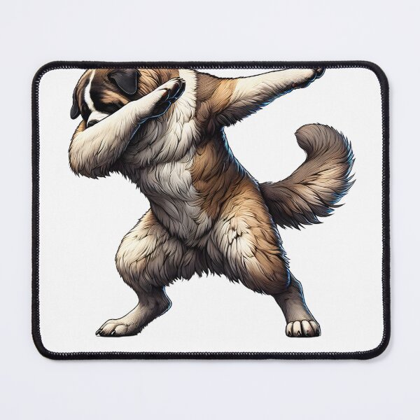 Item preview, Dabbing Caucasian Shepherd Dog Lover designed and sold by Kimberley King Art  King Art.