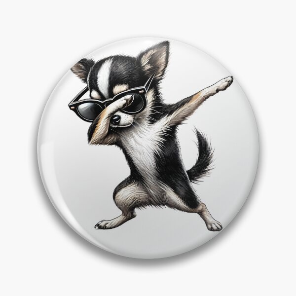 Item preview, Dabbing Chihuahua Dog Lover designed and sold by Kimberley King Art  King Art.
