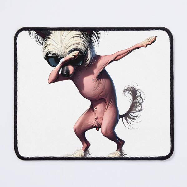 Item preview, Dabbing Chinese Crested Dog Lover designed and sold by Kimberley King Art  King Art.
