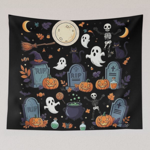 Item preview, Halloween Graves designed and sold by PLANTONE.