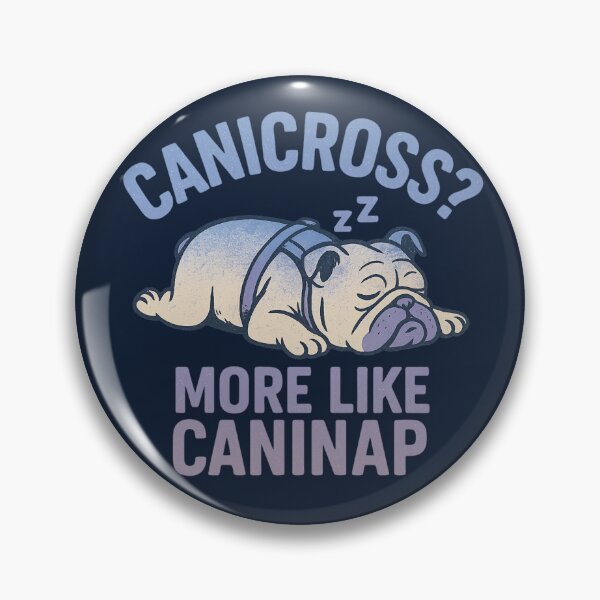 Item preview, Canicross? More Like Caninap | Funny Bulldog Dog Sport Design designed and sold by Meandmyshop.