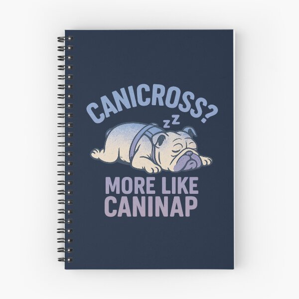 Item preview, Canicross? More Like Caninap | Funny Bulldog Dog Sport Design designed and sold by Meandmyshop.